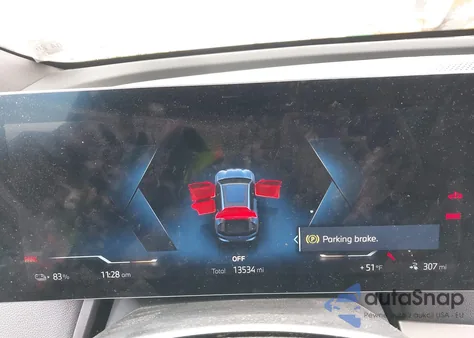 2025 BMW Ix xDrive50 z USA, uszkodzony, nr VIN WB523CF03SCU67273